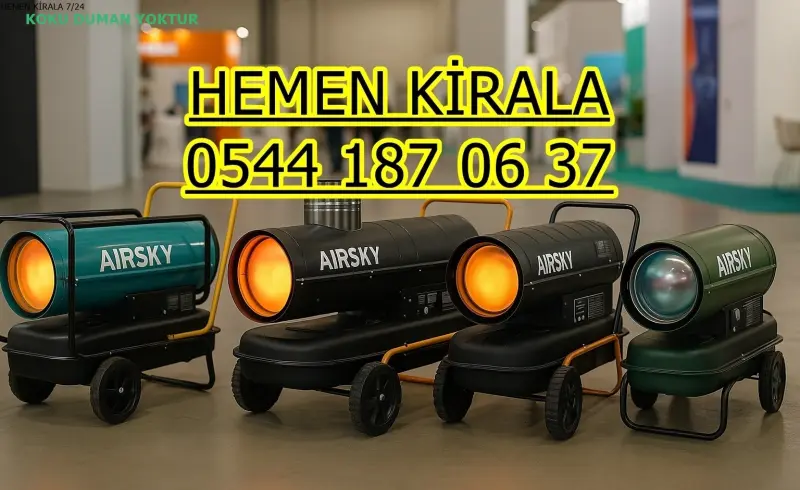 Bingöl Merkez Elektrikli Mazotlu Isıtıcı Kiralama