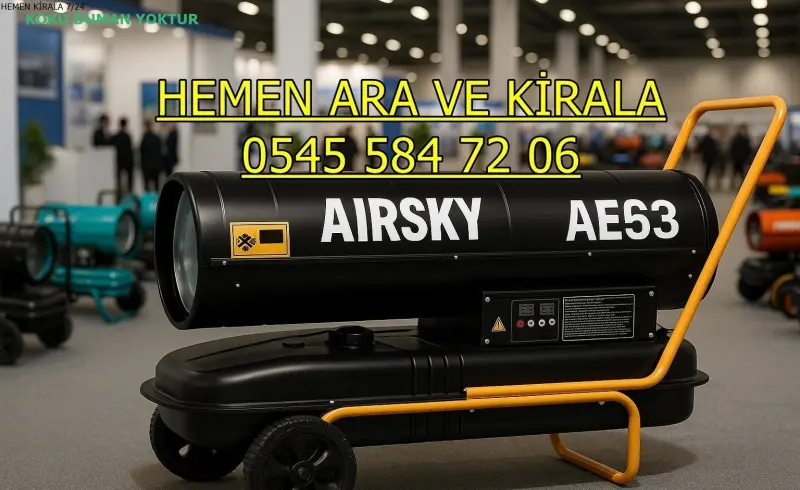 Çanakkale Merkez Elektrikli Mazotlu Isıtıcı Kiralama