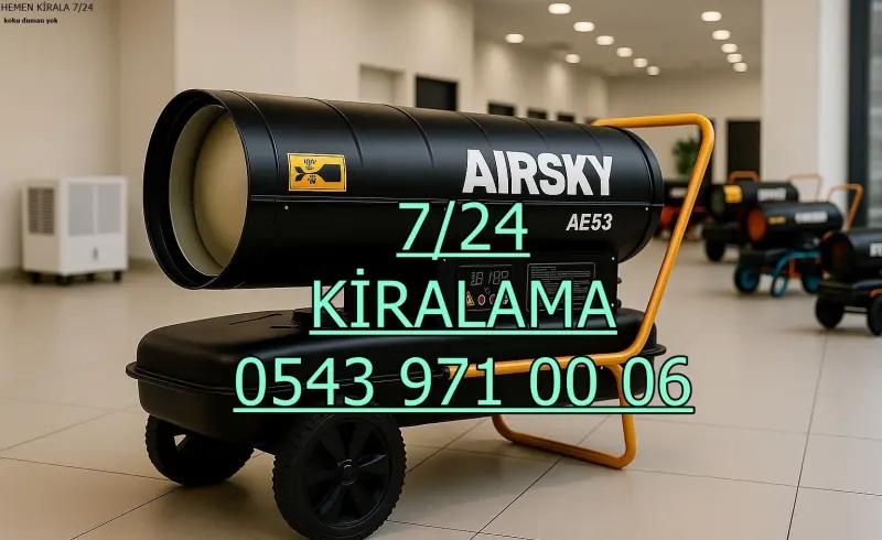 Diyarbakır Sur Elektrikli Mazotlu Isıtıcı Kiralama