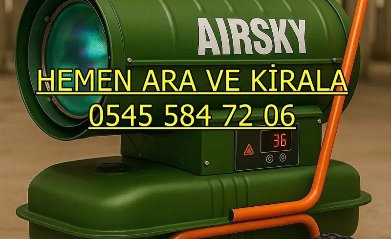 Düzce Merkez Elektrikli Mazotlu Isıtıcı Kiralama