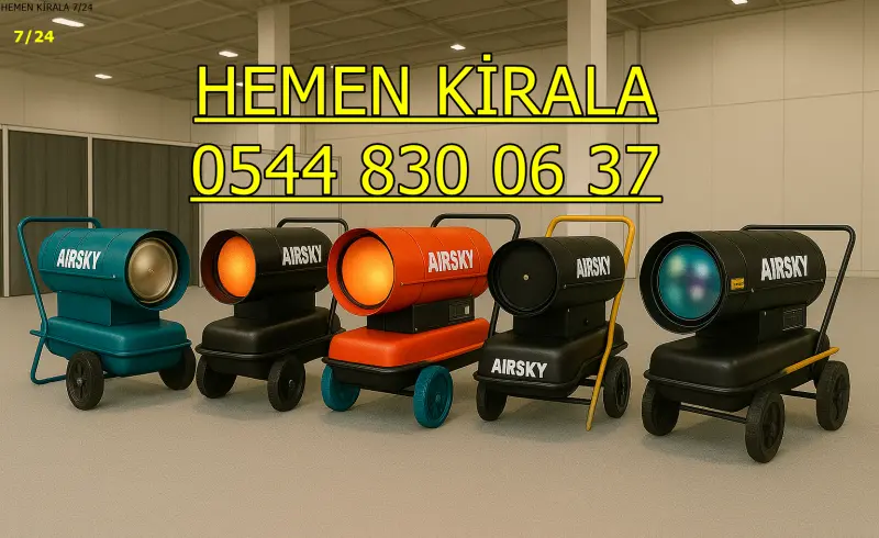 Edirne Merkez Elektrikli Mazotlu Isıtıcı Kiralama