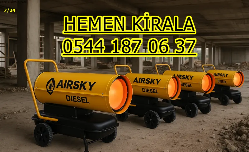 Erzincan Merkez Elektrikli Mazotlu Isıtıcı Kiralama