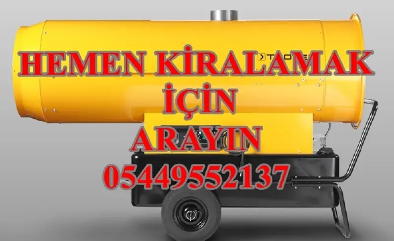Etkinlik Alanı Isıtıcı Kiralama Ne İşe Yarar? Nedir?