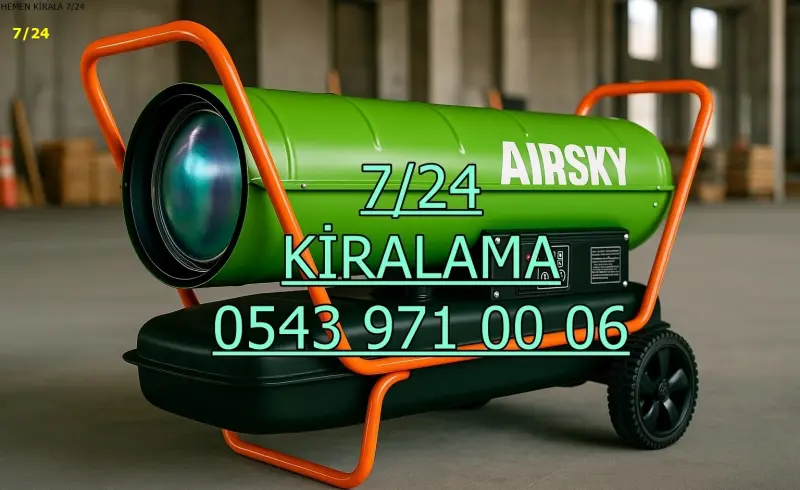 Giresun Merkez Elektrikli Mazotlu Isıtıcı Kiralama
