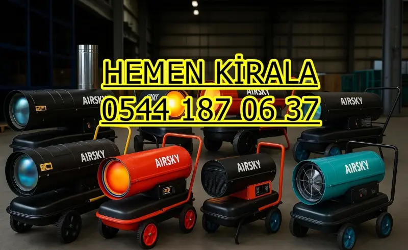 İstanbul Büyükçekmece Elektrikli Mazotlu Isıtıcı Kiralama