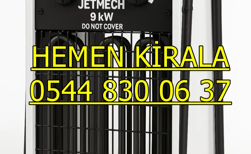 İstanbul Kağıthane Elektrikli Mazotlu Isıtıcı Kiralama