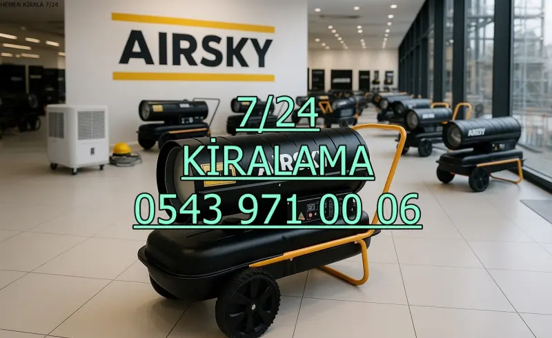 İstanbul Maltepe Elektrikli Mazotlu Isıtıcı Kiralama