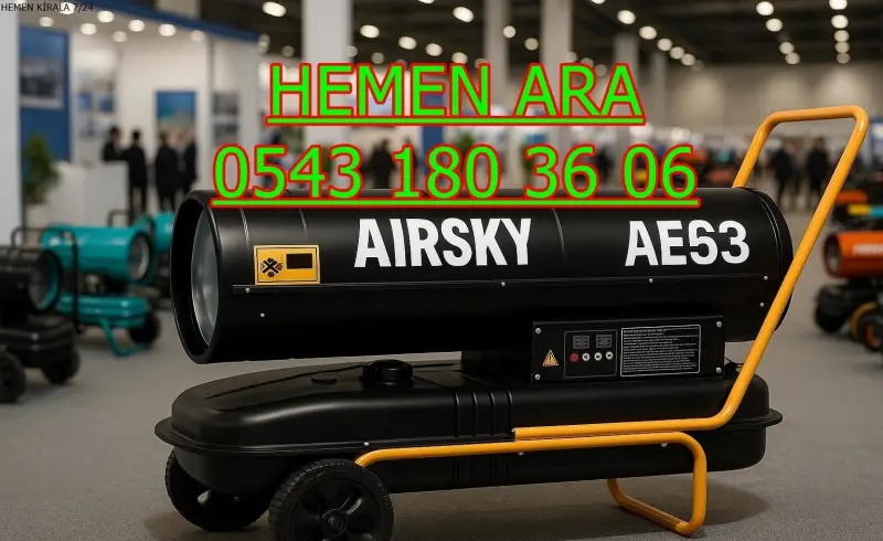 İstanbul Silivri Elektrikli Mazotlu Isıtıcı Kiralama