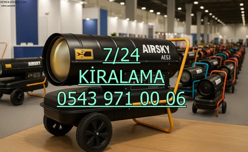 Karabük Safranbolu Elektrikli Mazotlu Isıtıcı Kiralama