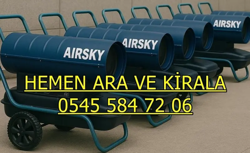 Kocaeli Gebze Elektrikli Mazotlu Isıtıcı Kiralama