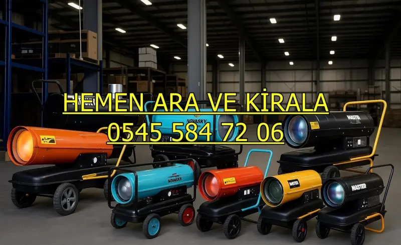 Kocaeli Körfez Elektrikli Mazotlu Isıtıcı Kiralama