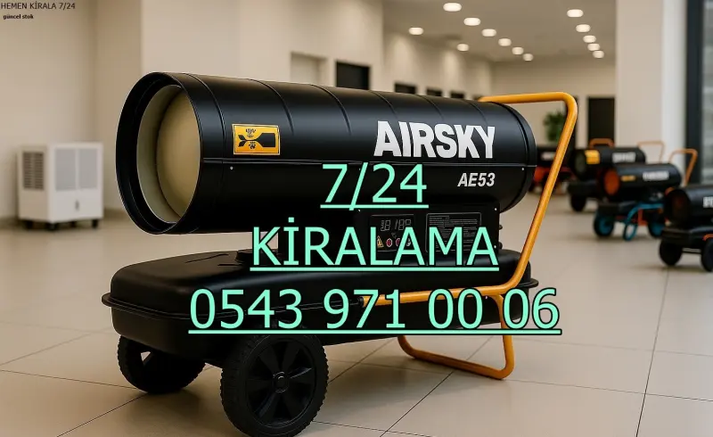 Tekirdağ Çorlu Elektrikli Mazotlu Isıtıcı Kiralama