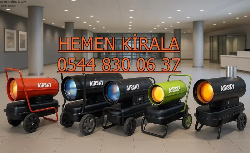 Uşak Merkez Elektrikli Mazotlu Isıtıcı Kiralama