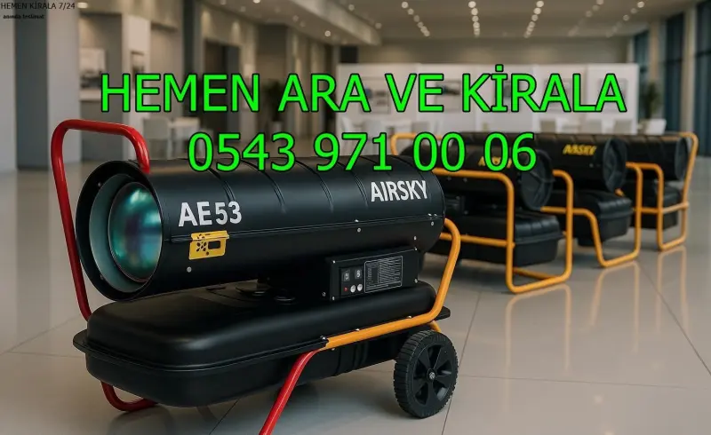 Yozgat Merkez Elektrikli Mazotlu Isıtıcı Kiralama